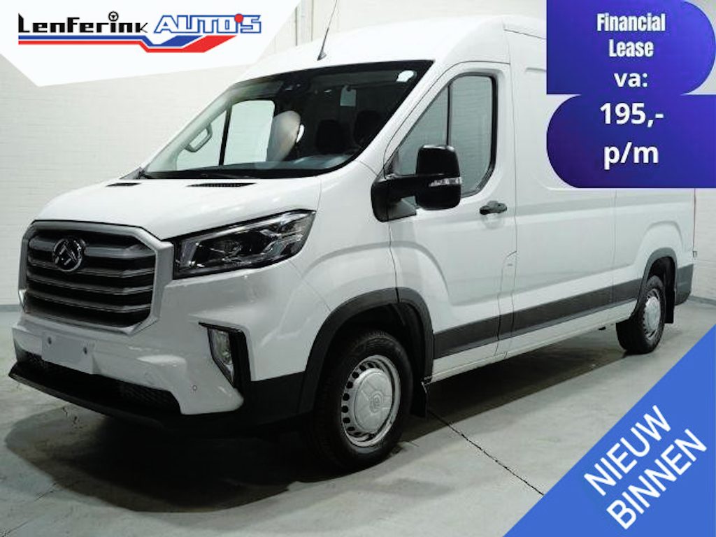 Maxus Deliver 9 2.0 CIT 148 pk L3H2 Comfort Pack Airco, Camera Apple Carplay, Cruise Control, Laadruimte Pakket, PDC V+A, 3-Zits