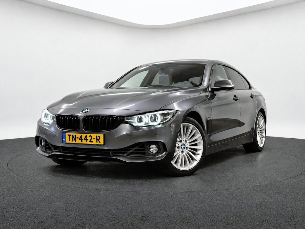 BMW 4-Serie Gran Coupe 418i High Executive (SHADOW, LEDER, NL AUTO, LED, NAVI, CLIMA)