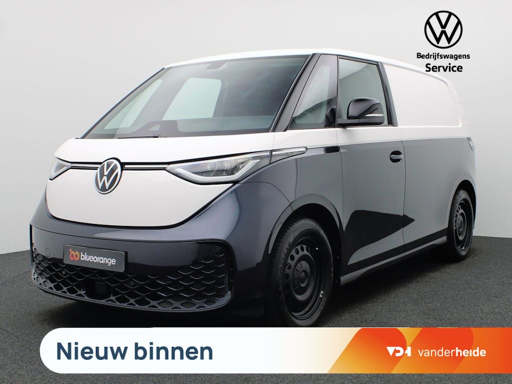 Volkswagen ID. Buzz Cargo 77 kWh 204PK Aut. Trekhaak, Achteruitrijcamera, Side Assist, Stoel-Stuurverwarming, 18", Navi via Apple Carplay/Android Auto, Voorruitverwarming