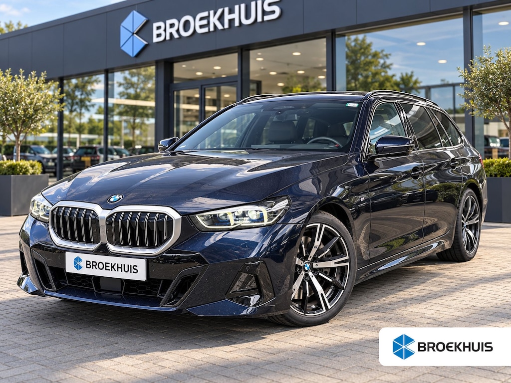 BMW 5-Serie Touring 530e M Sport Edition | Harman/Kardon | Panoramadak | Memoryzetels | LED | Sfeerverlichting | Clima | Keyless