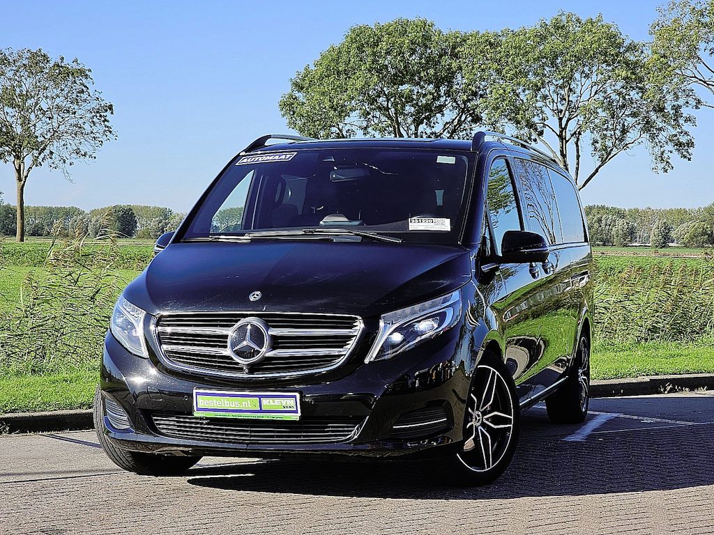 Mercedes-Benz V-klasse 250 CDI XL L3 dubbel cabine leder 2x elektr. schuifdeur Burmester