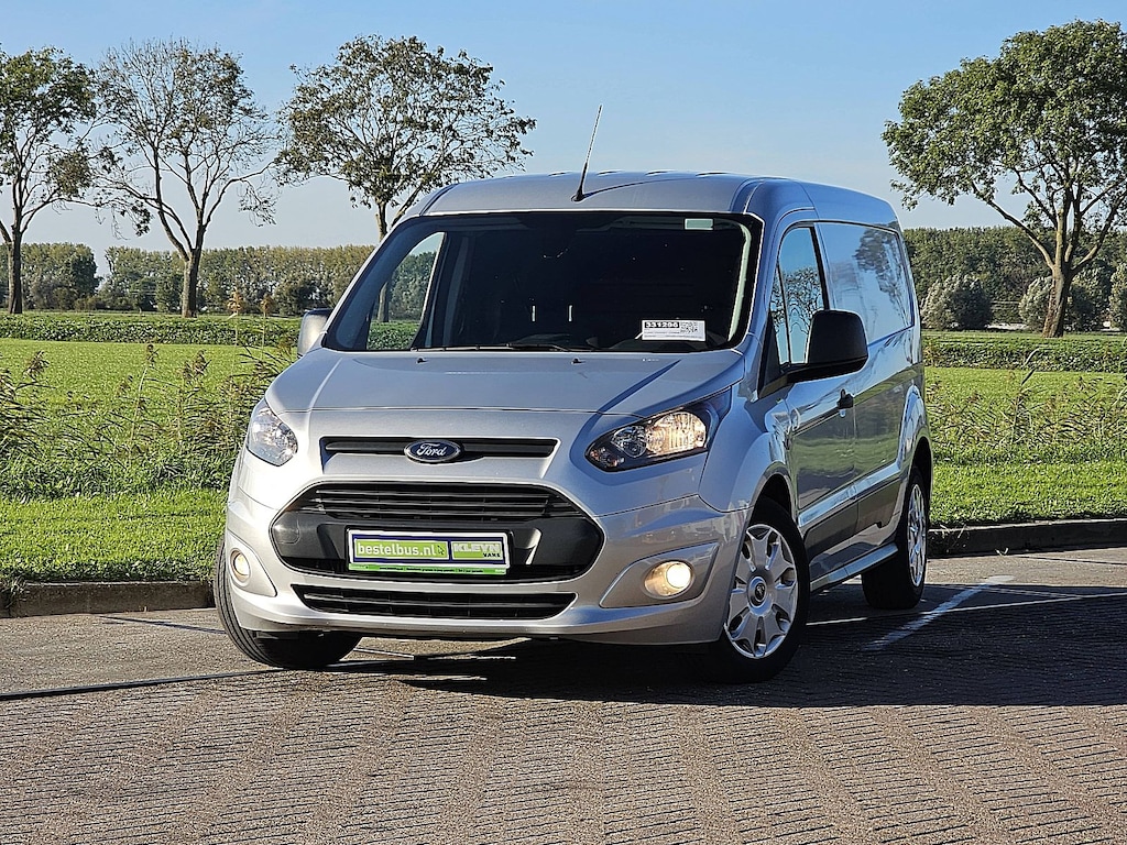 Ford Transit Connect 1.5 lang, airco, navi, pdc, trekhaak, metallic