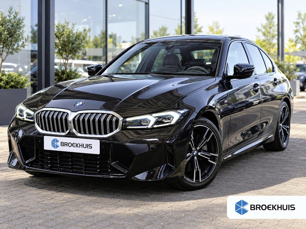 BMW 3-Serie 330e M Sport Edition | Leder | LED | Sportstoelen | Clima | Memory | Navi | Cruise Adaptive | Stoelverwarming | Keyless | Lichtmetalen Velgen