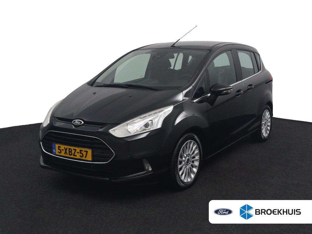 Ford B-Max 1.0 EcoBoost Titanium | Trekhaak | Camera | Navigatie | Lichtmetalen Velgen | 1e Eigenaar | Dealer Onderhouden |