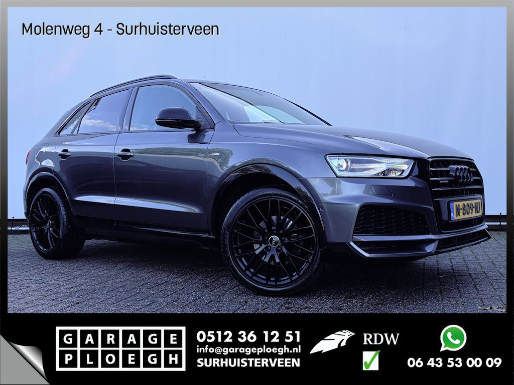 Audi Q3 2.0 TFSI quattro Design S-Line Aut Trekhaak Leer Sportzetels Led Pdc 19Inch Uitstraling!
