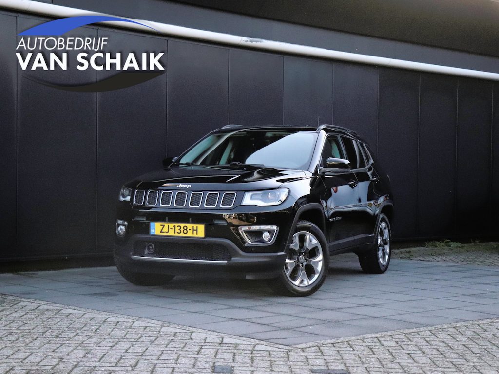 Jeep Compass 1.4 MultiAir Limited 4x4 | LEDER | MEMORY | BEATS AUDIO | TREKHAAK | STOEL/STUURVERW. | CAMERA | NAVI | CRUISE |