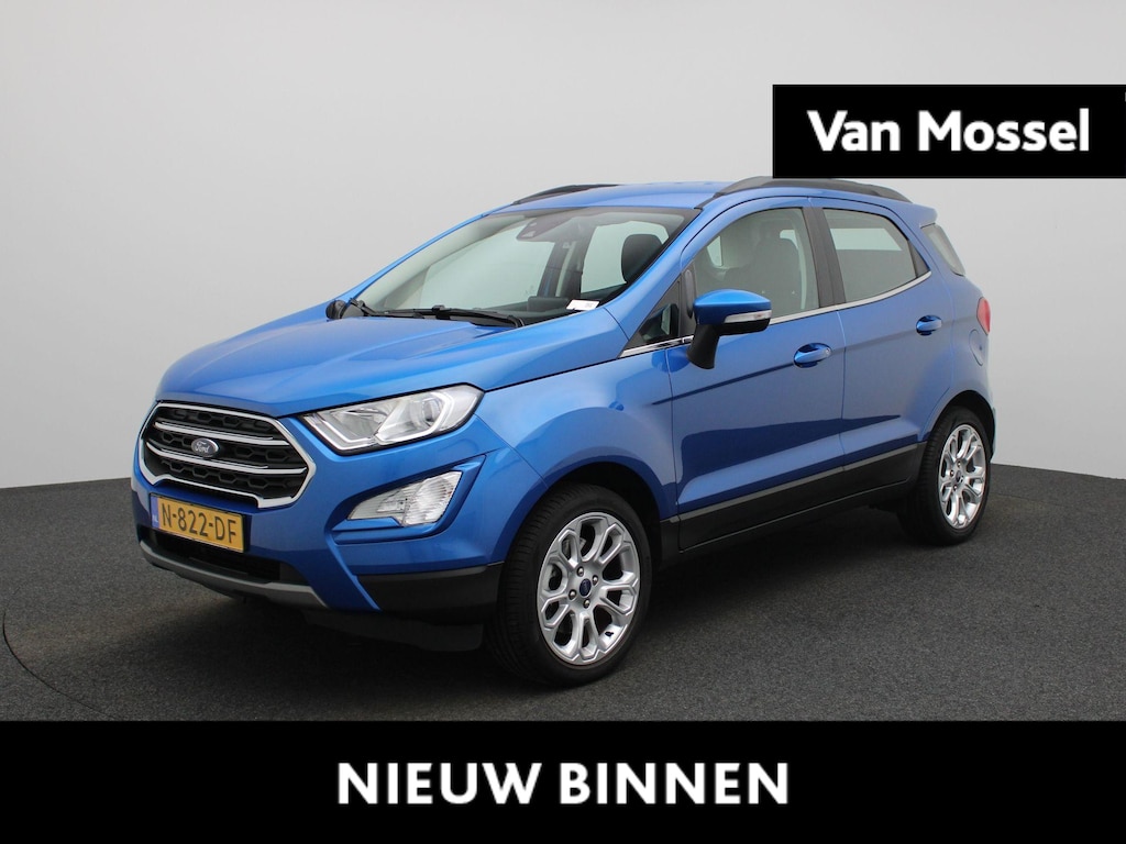 Ford EcoSport 1.0 EcoBoost Titanium | Trekhaak | B&O Audiosysteem | Cruise Control | Navigatie | Parkeersensoren Achter | Klimaat Controle |