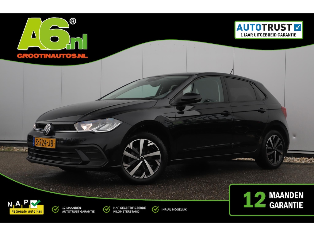 Volkswagen Polo 1.0 TSI Life 95PK LMV LED Virtual Carplay Android Navigatie Airco Adaptive Cruise Parkeersensor