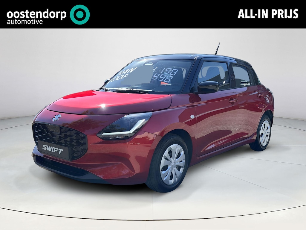 Suzuki Swift 1.2 Comfort Smart Hybrid **NIEUWE AUTO/ BURNIG RED & BLACK/ DIRECT LEVERBAAR**