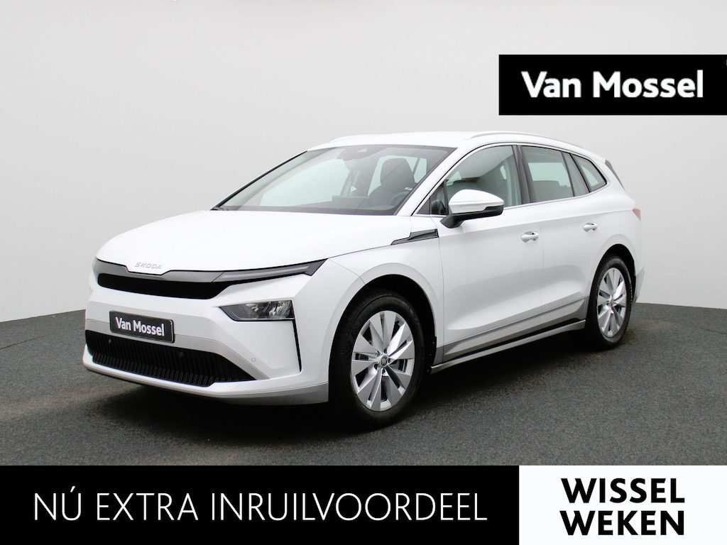 Skoda Enyaq 85 Selection 286 PK | LED Koplampen | Trekhaak | Achteruitrijcamera | Keyless-Entry | Apple Carplay/Android Auto | Stuurverwarming | Stoelverwarming | Navigatie | Adaptive Cruise Control |