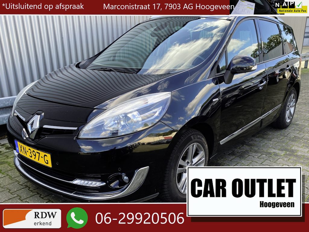 Renault Grand Scenic 1.2 TCe Bose 7p. Clima, Navi, CC, PDC & Cam, LM, Trekh, z.g.a.n. APK – Inruil Mogelijk –