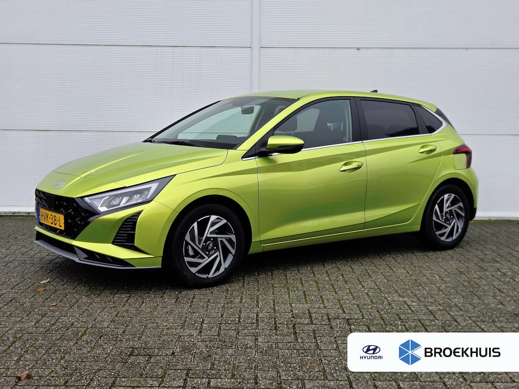 Hyundai i20 1.0 T-GDI 100pk Premium | Carplay | Climate control | Cruise control | Stoel/stuurverwarming | Camera | Parkeersensoren | DAB | Premium Audio | Lichtmetalen velgen | Navigatie