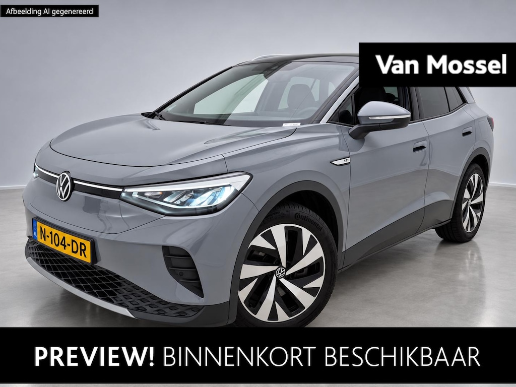 Volkswagen ID.4 Life 77 kWh 204 PK | Automaat | Warmtepomp | Navigatie | Parkeersensoren | Stoelverwarming | Stuurverwarming | Apple Carplay | Android Auto | 20" Lichtmetalen velgen |