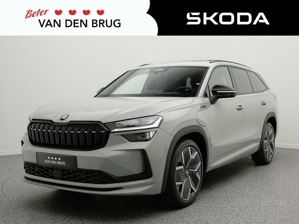 Skoda Kodiaq 1.5 TSI 204pk PHEV Sportline Business | Panoramadak | 20" velgen | 360gr. Camera | Head-Up | Adaptieve cruise |