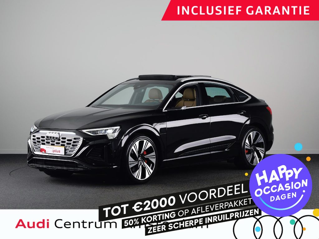 Audi Q8 Sportback e-tron 55 quattro S Edition 115 kWh 408pk | Panoramadak | Lederen bekleding | 22 inch Lichtmetalen velgen |