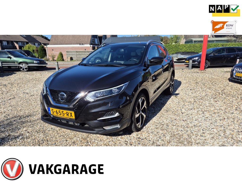 Nissan Qashqai 1.3 DIG-T Design Ed automaat, lm velgen, pano, stoelverw.