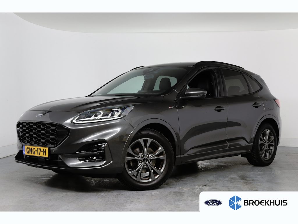 Ford Kuga 1.5EB ST-Line X Dealer Onderhouden! | Trekhaak | Winterpack | B&O | Clima | Camera | HUD | LED | Navi | Cruise Control | Keyless | Elk. Achterklep | DAB | Parkeersensoren V+A