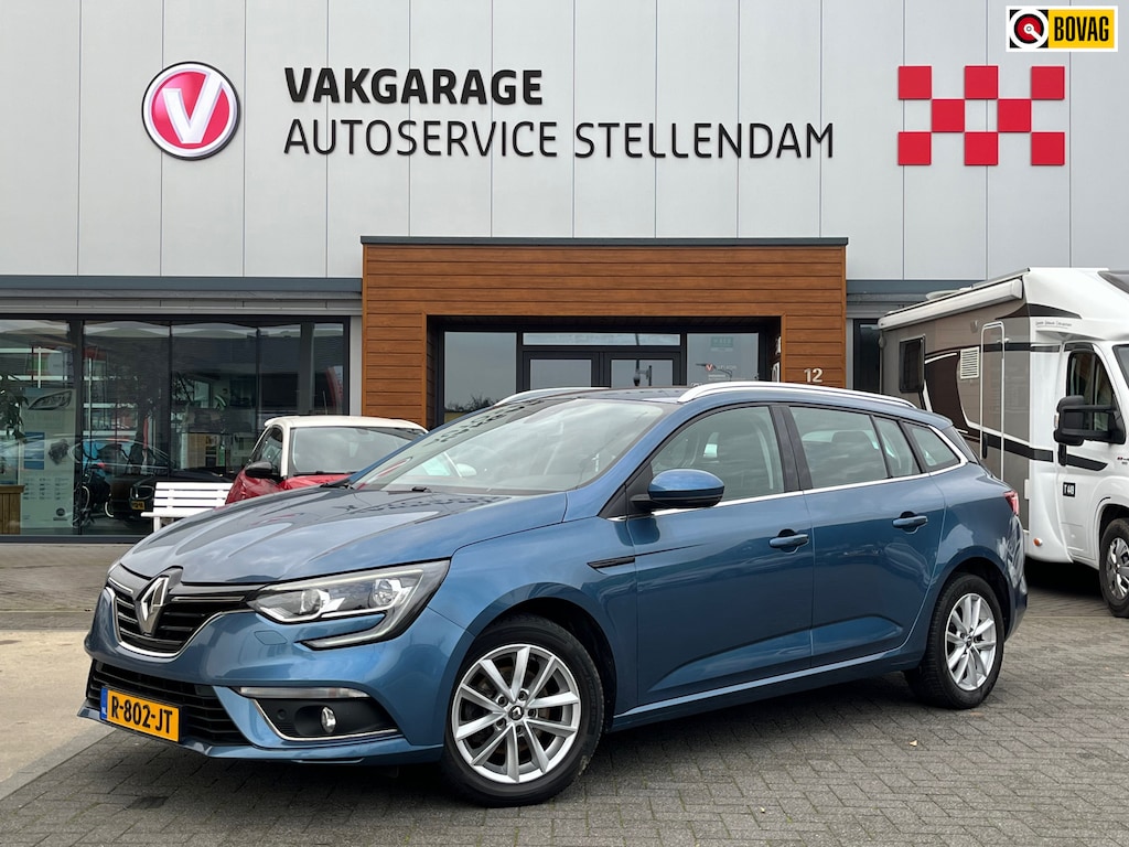 Renault Megane Estate 1.3 TCe Limited|Trekhaak|140 pk|PDC v+a|Cruise control|Stoelverwarming