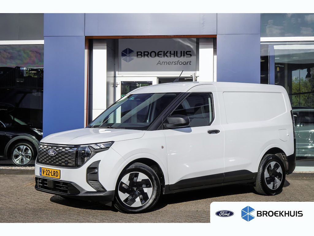 Ford Transit Courier E-Transit Trend 44 kWh | Trekhaak | Apple Carplay/Android Auto | Cruise control adaptief | Keyless | Electronic climate controle | Parkeersensor achter | Navigatiesysteem | Apple Carplay/Android Auto|telefoonintegratie premium | Buitenspiegels in afwijkende kleur | Cruise control adaptief met Stop&Go en stuurhulp