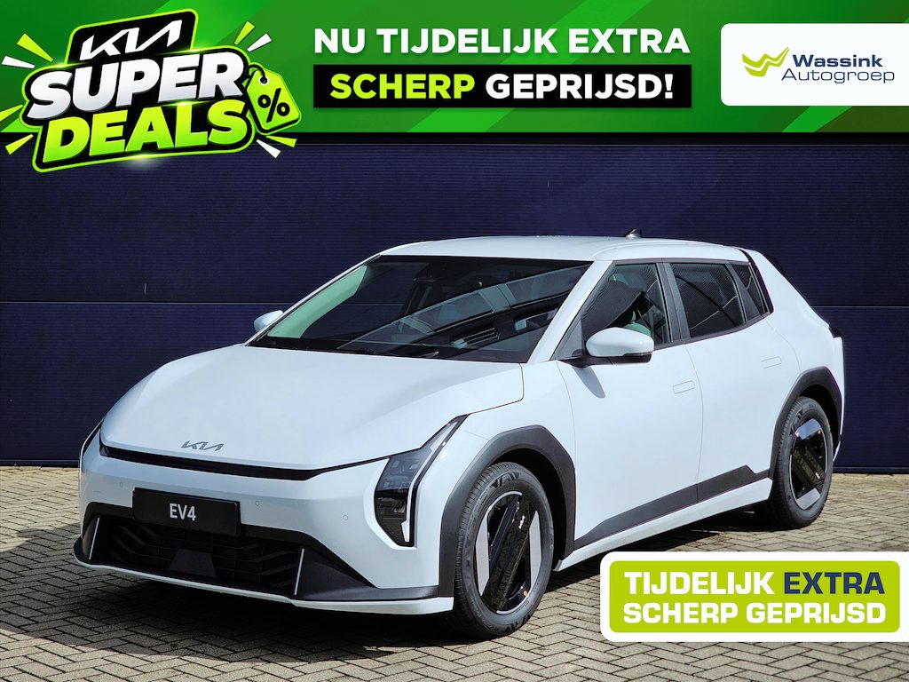 Kia EV4 81,4 kWh 204PK Air | Parkeersensoren | Parkeercamera | Direct leverbaar |