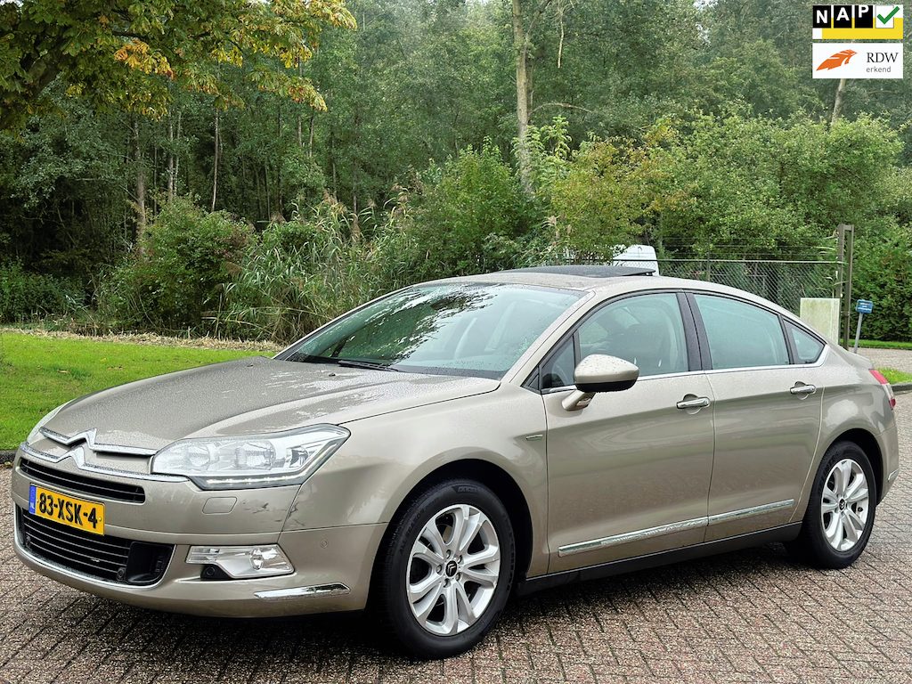 Citroën C5 1.6 THP Exclusive/AUTOMAAT/AIRCO/CRUISE/SCHUIFDAK/LEDER/NAVI/VERWARMDE VOORST/MASSAGE/LED/PARKEERSENS VOOR-ACHTER
