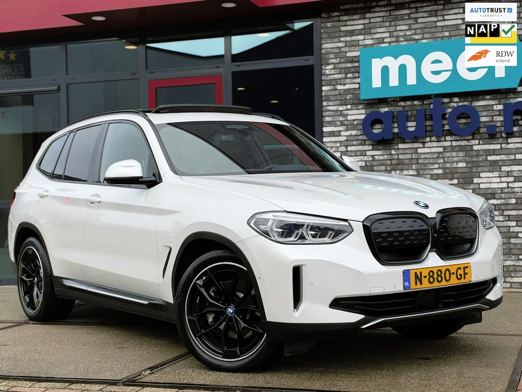 BMW iX3 High Executive 80 kWh l SOH 94% l PANO l H/K l HUD l 360 l KEYLESS l ACC l DODE HOEK l EL-STOEL l ORG.NL l DEALER OH