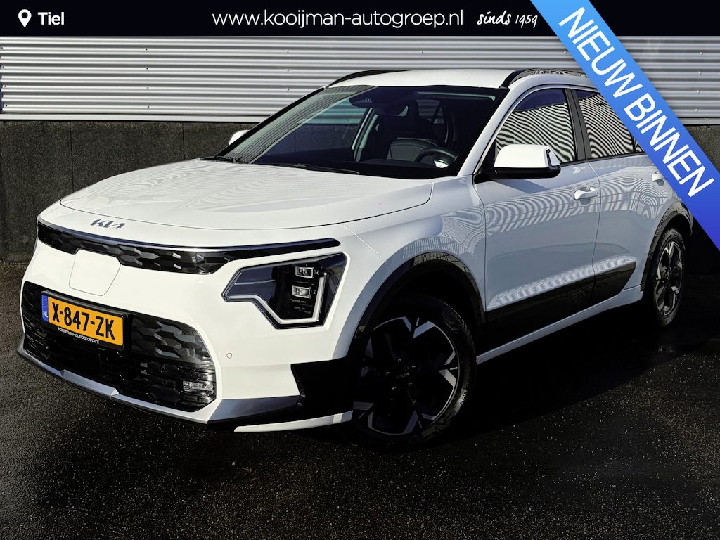 Kia Niro EV Edition Advanced 64.8 kWh SOH 100% Stoel- & Stuurwiel verwarmd, Achteruitrijcamera, Parkeersensoren, Nieuw geleverd aan de 1e eign. NL-auto