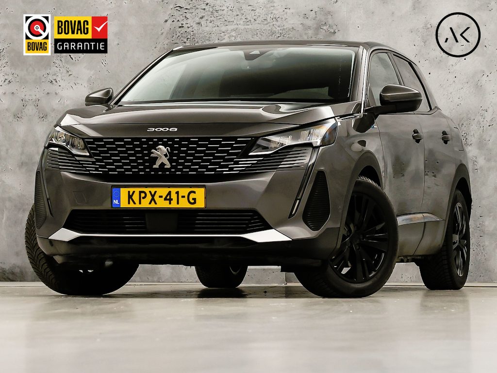 Peugeot 3008 1.6 HYbrid 225 Allure Sport 225Pk Automaat (SOH 91,9%, APPLE CARPLAY, GROOT NAVI, 360 CAMERA, LEDER, KEYLESS, SPORTSTOELEN, GETINT GLAS, LANE ASSIST, NIEUWSTAAT)
