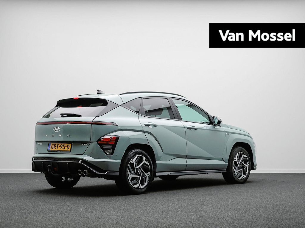 Hyundai Kona 1.6 GDI HEV N Line | Trekhaak Afneembaar | Alcantara | Adapt. Cruise Control | Clima | 360 Cam | Apple Carplay / Android Auto