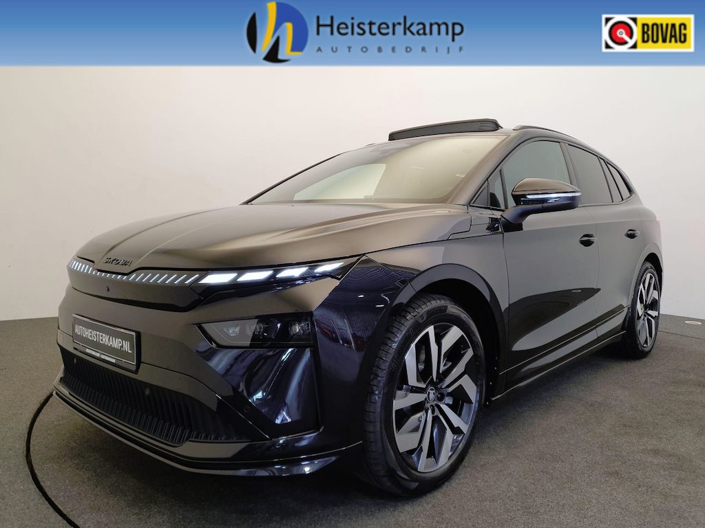 Skoda Enyaq 85 Sportline 82 kWh 286pk 2.000kg trekgewicht, Panoramadak, Wegklapbare trekhaak