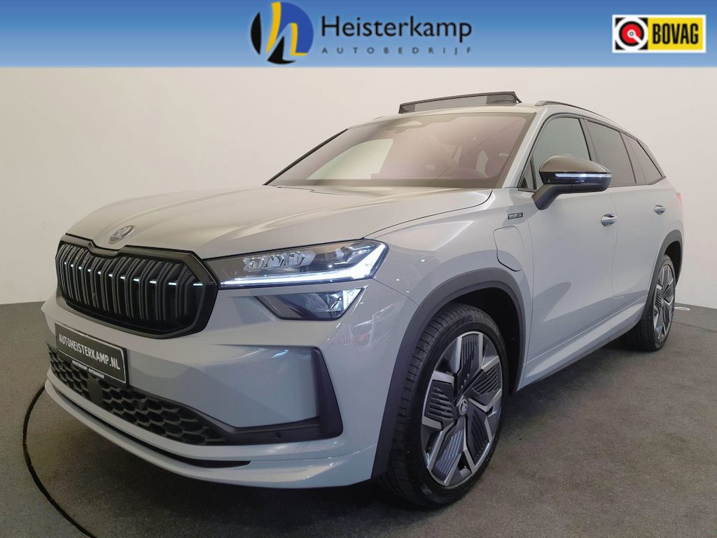 Skoda Kodiaq 1.5 TSI PHEV DSG/AUT 204pk Sportline Business Wegklapbare Trekhaak, Panoramadak, Camera