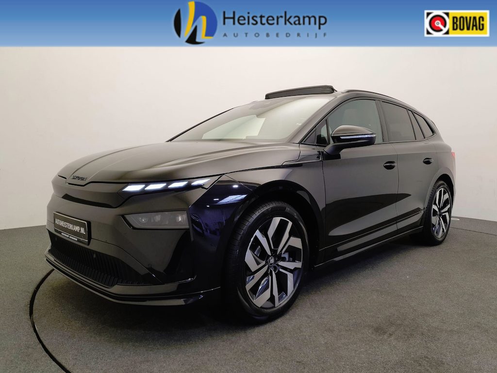 Skoda Enyaq 85 Sportline 82 kWh 286pk Wegklapbare trekhaak, Panoramadak, Warmtepomp