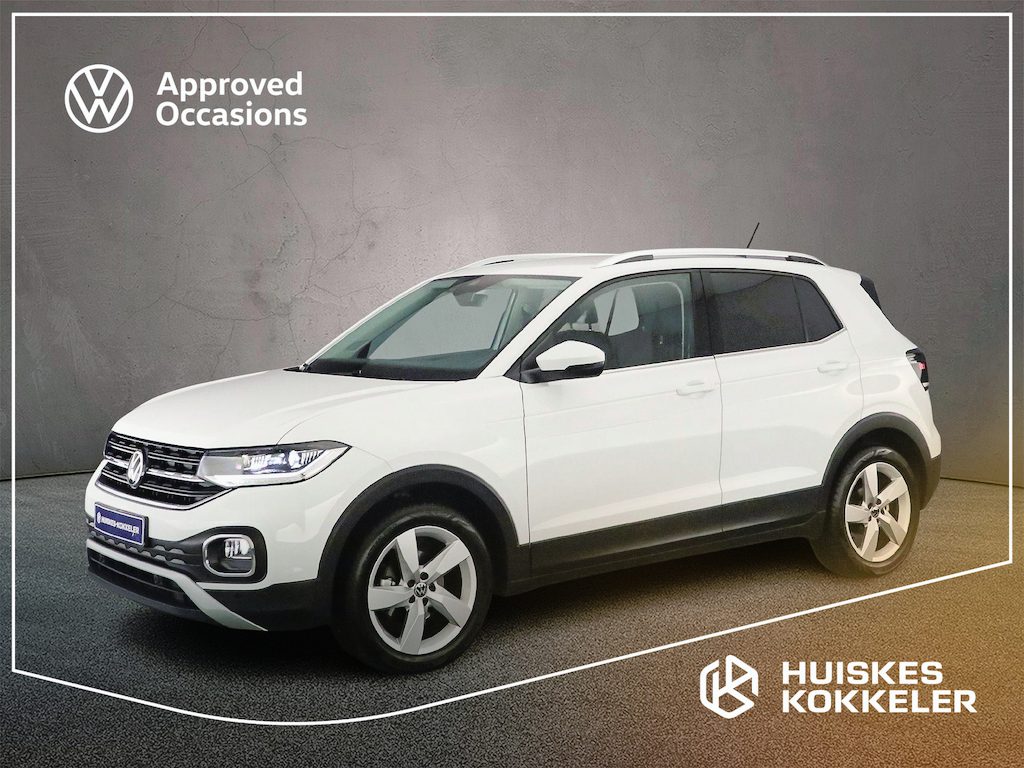 Volkswagen T-Cross Style 1.0 TSI 110pk Adaptive cruise control, Navigatie, Achteruitrijcamera, Parkeersensoren, App connect, LED koplampen, Airco, DAB, Radio