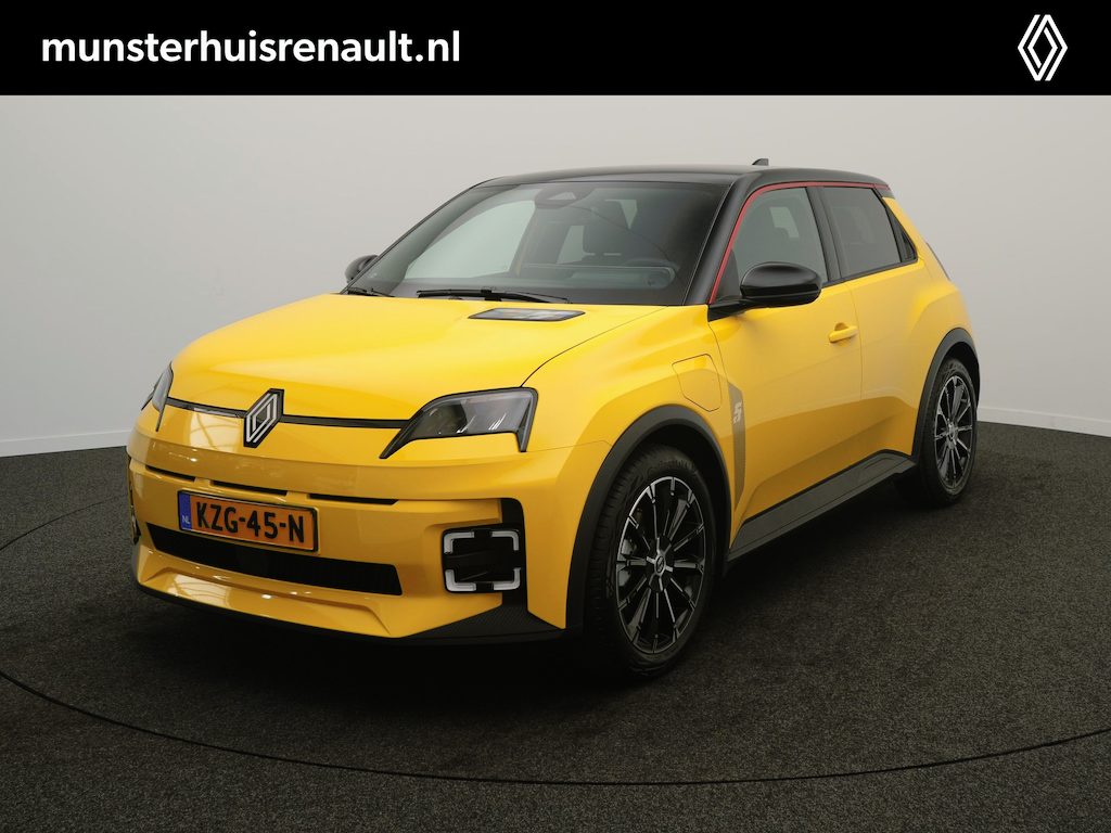 Renault R5 comfort range techno 52 kWh - Pack Winter - 18" Chrono lichtmetalen velgen - V2G - 5 jaar garantie of 160.000km -