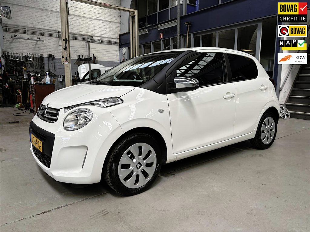 Citroën C1 1.0 VTi Feel | Airco | *Chroom pack* | Bluetooth | Elektr. ramen | NAP | Rijklaar prijs!
