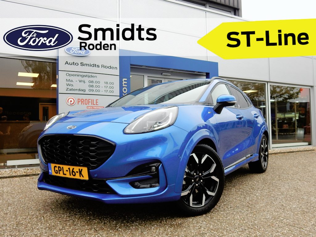 Ford Puma 125PK EcoBoost Hybrid ST-Line X | Michelin All seasons | B&O | LED | Camera | ISOFIX |