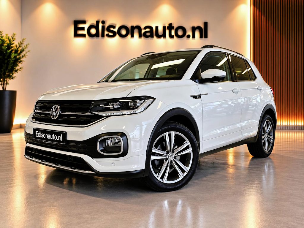 Volkswagen T-Cross 1.0 TSI R-LINE DSG 116PK *LED*APP*NAVI*TREKHAAK*