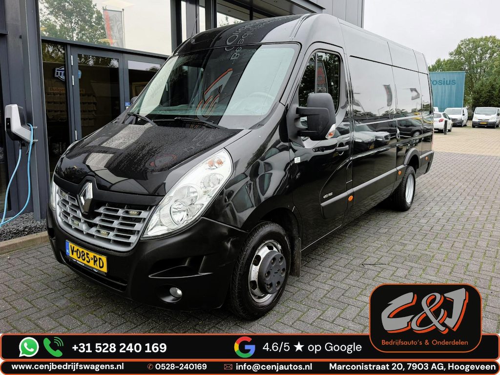 Renault Master T35 2.3 dCi L3H3 DL Energy export/schade l airco l cruise l dubbellucht l RDW l camera l navi l BTW