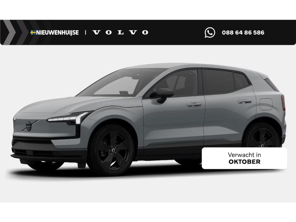 Volvo EX30 P5 Long Range Plus Black Edition Europa 69 kWh | Black interieur | Google | Harman/Kardon Audio | Adaptieve Cruise Control | Black Interieur | Power Seats | Stoel & Stuurverwarming | Camera | Parkeersensoren