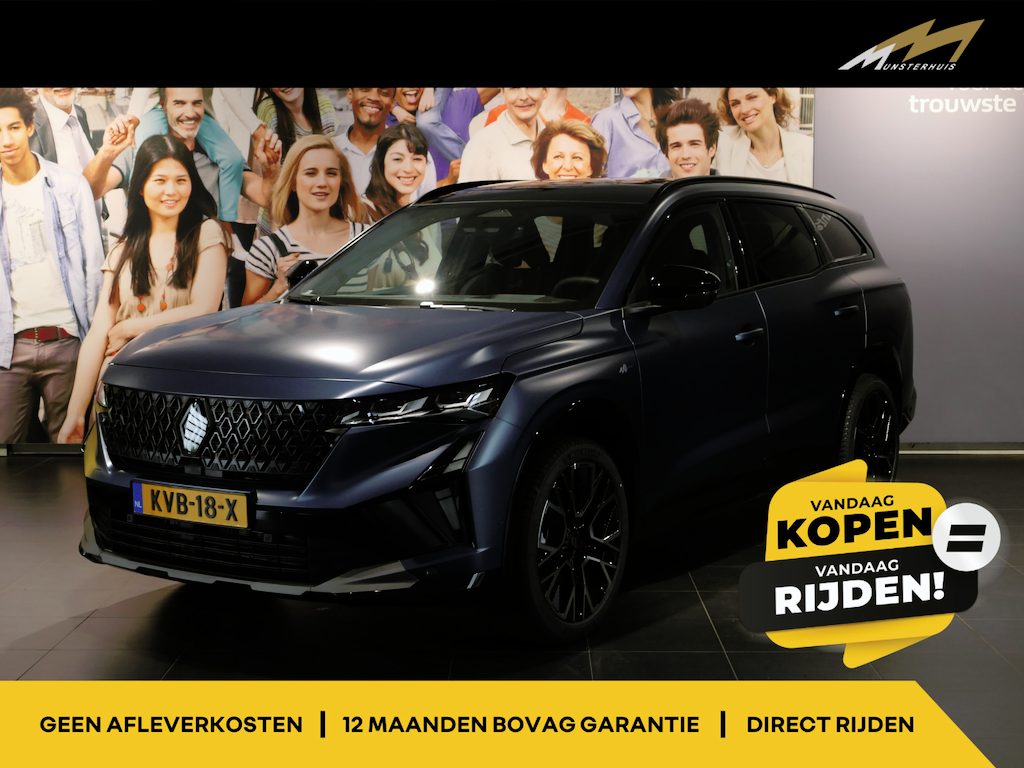 Renault Espace E-Tech full hybrid 200 esprit Alpine 7p. | Pack comfort | Initiale | Light & sound | 5 jr. fabrieks garantie