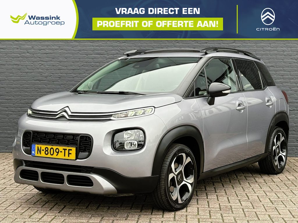 Citroën C3 Aircross 1.2 PureTech S&S Shine | Dealer Onderhouden | Schuif/Kantel Dak | Cruise Control | Lane Assist | Navigatie | Apple Carplay | Parkeersensoren Achter | Grip Control |