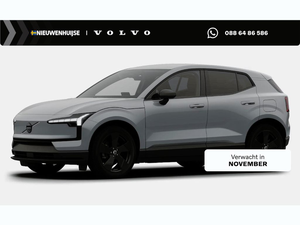 Volvo EX30 P5 Long Range Plus Black Edition Europa 69 kWh | Black interieur | Google | Harman/Kardon Audio | Adaptieve Cruise Control | Black Interieur | Power Seats | Stoel & Stuurverwarming | Camera | Parkeersensoren