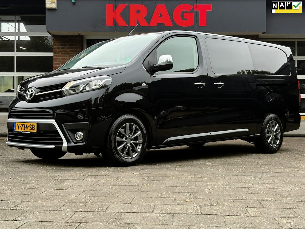 Toyota ProAce Worker 2.0 D-4D|DUBBELCABINE|NAP|clima|cruise|trekhaak 2500KG|lichtmetalen velgen|Keyless|voorruitverwarming|EURO6