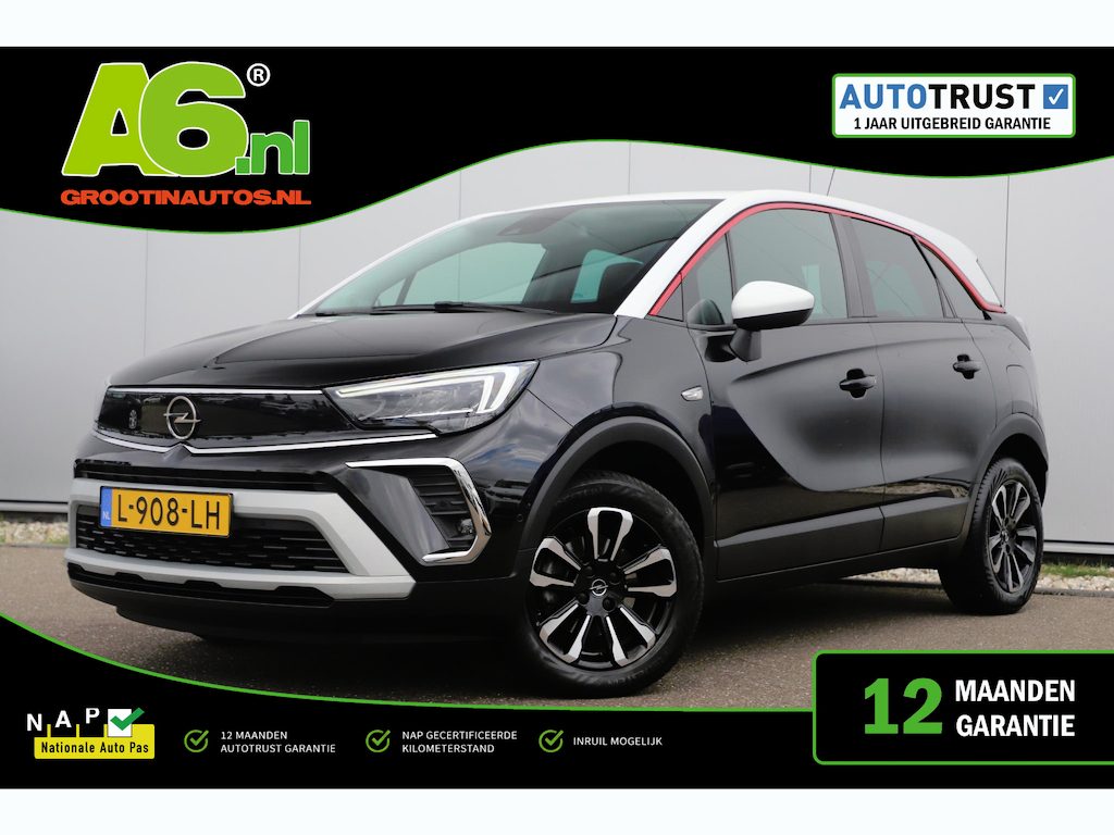 Opel Crossland 1.2 Turbo GS Line 131PK Automaat NIEUW MODEL Winter Pakket Navigatie Achteruitrijcamera Climate Cruise Control 16 inch Parkeersensoren