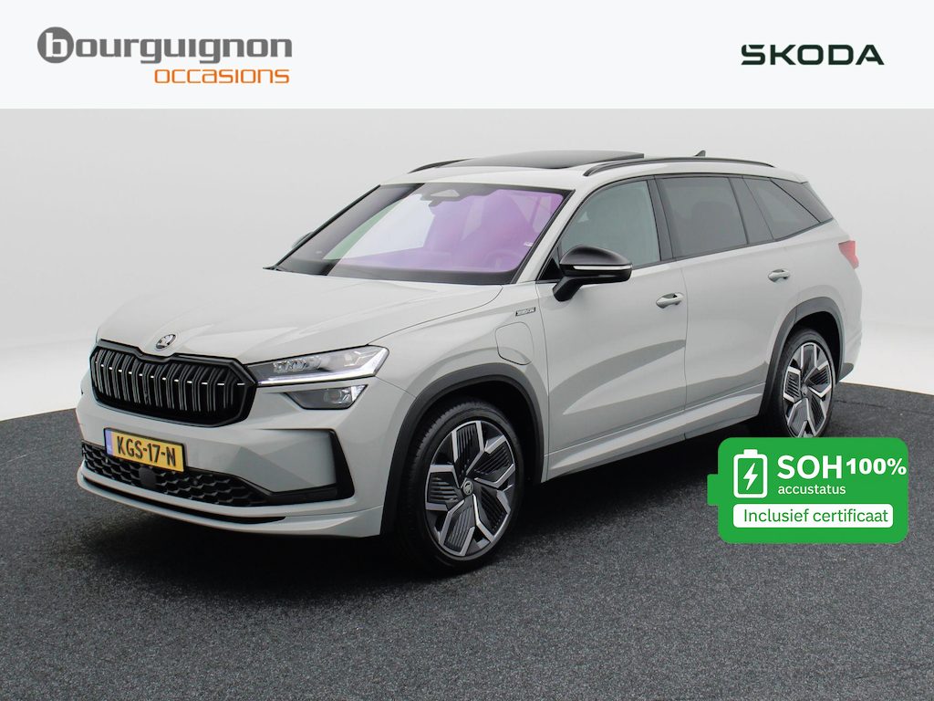Skoda Kodiaq Sportline Business 1.5 TSi PHEV 204 Pk | Canton Audio | Panoramadak | Trekhaak | Stoelverwarming voor en achter