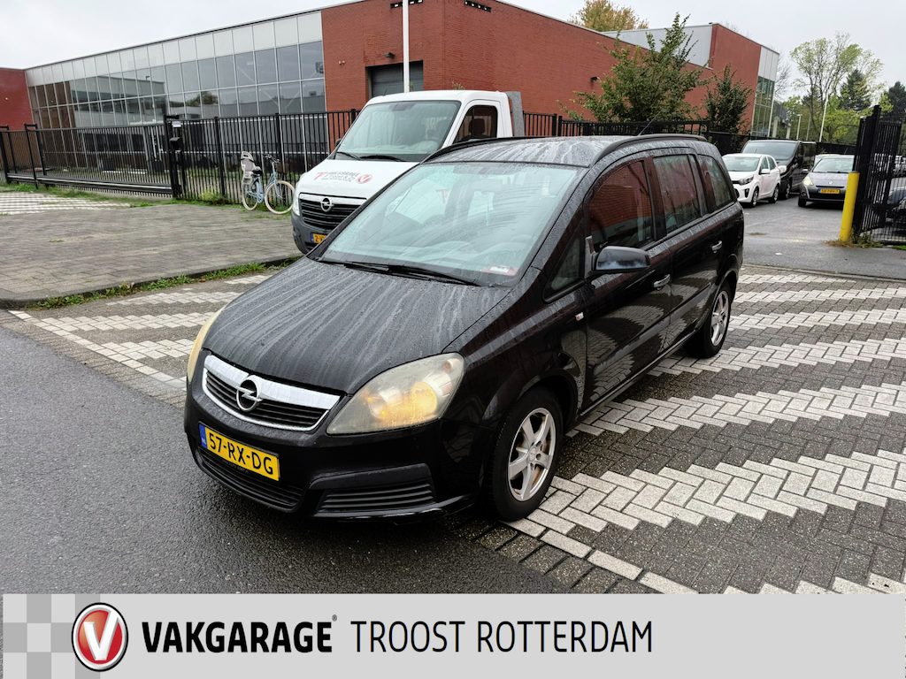 Opel Zafira 1.6 Business 7 Persoons | Cruise control | Airco | APK tot 10-11-2026 | Inruilkoopje