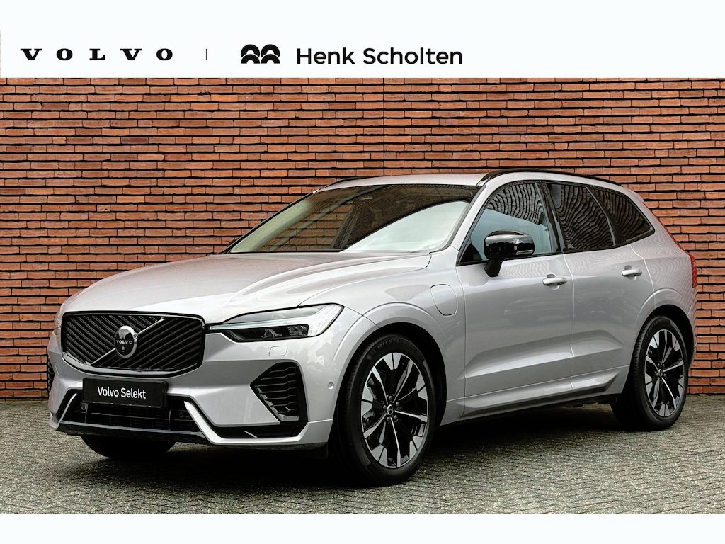 Volvo XC60 T6 Plug-in hybrid AWD Plus Black Edition | Luchtvering | Semi- Electrische Wegklapbare Trekhaak | Verwarmbare voorstoelen, achterbank en stuurwiel | Premium audio by Harman Kardon | Apple carplay/Android auto | Keyless