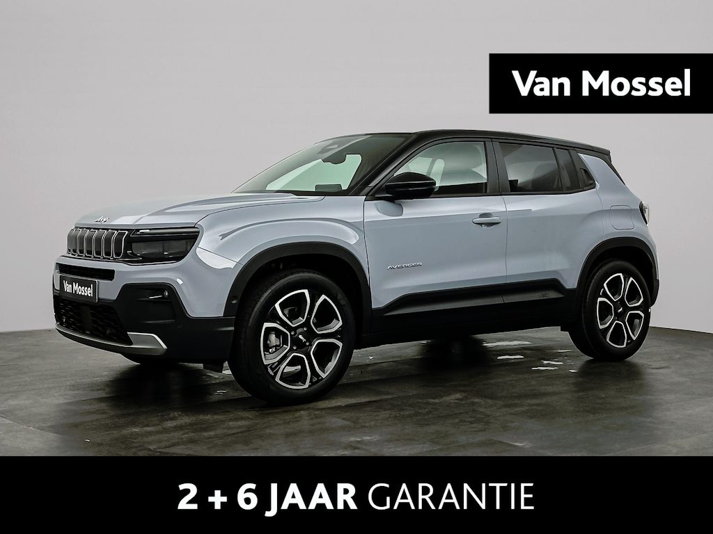 Jeep Avenger 1.2 e-Hybrid Summit | 8 jaar Speciale Garantie | Actie auto! | Navigatie | Camera | LMV 18" | Two-Tone lak |