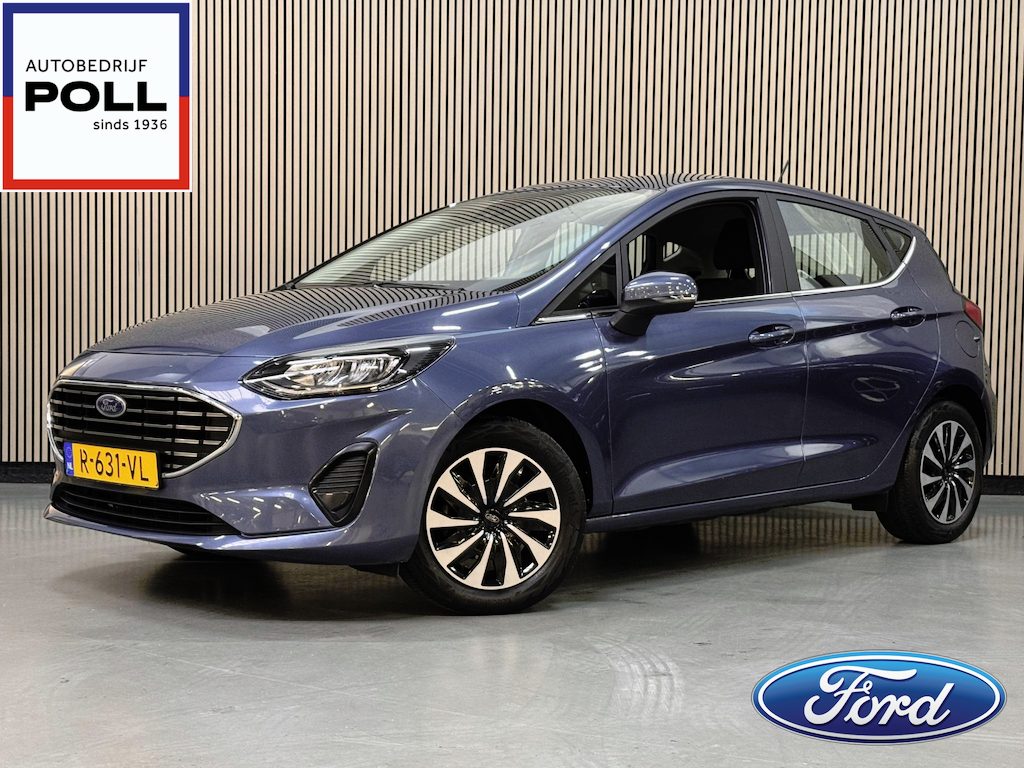 Ford Fiesta 125pk Eco Hybrid Titanium Navi Climat Cruise control Parkeersensoren Dealeronderhouden