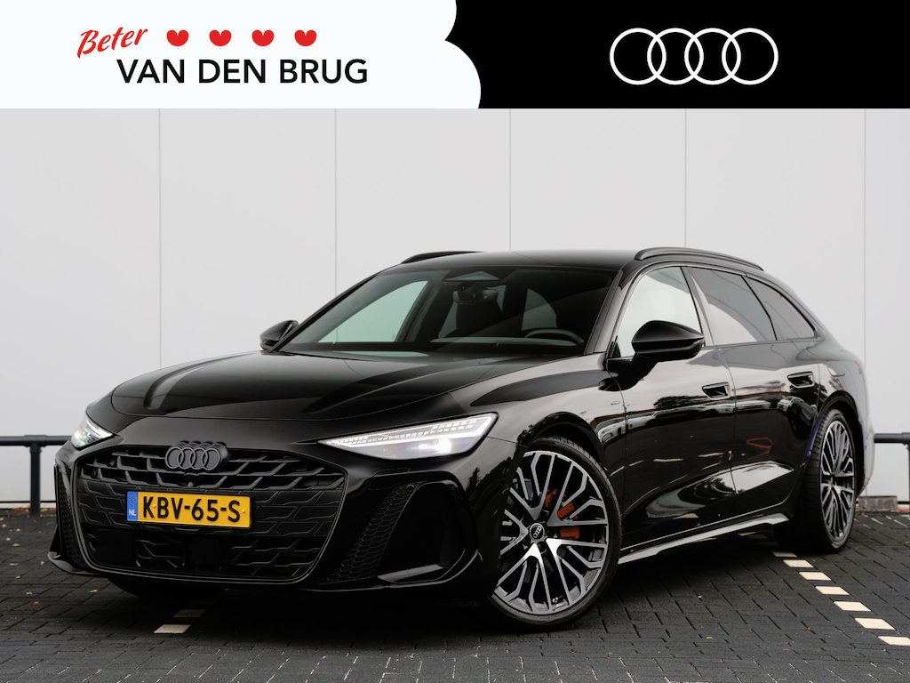 Audi A6 Avant 2.0 e-hybrid quattro S edition | Trekhaak | B&O | Bijrijderscherm | HUD | Sfeerverl. | Elektr. stoel + memory | Vierwielbesturing | Keyless | 360° camera | 21'' velgen |